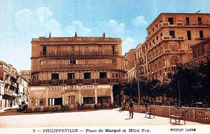 PHILIPPEVILLE - PLACE MARQUE ET HOTEL DE FOY